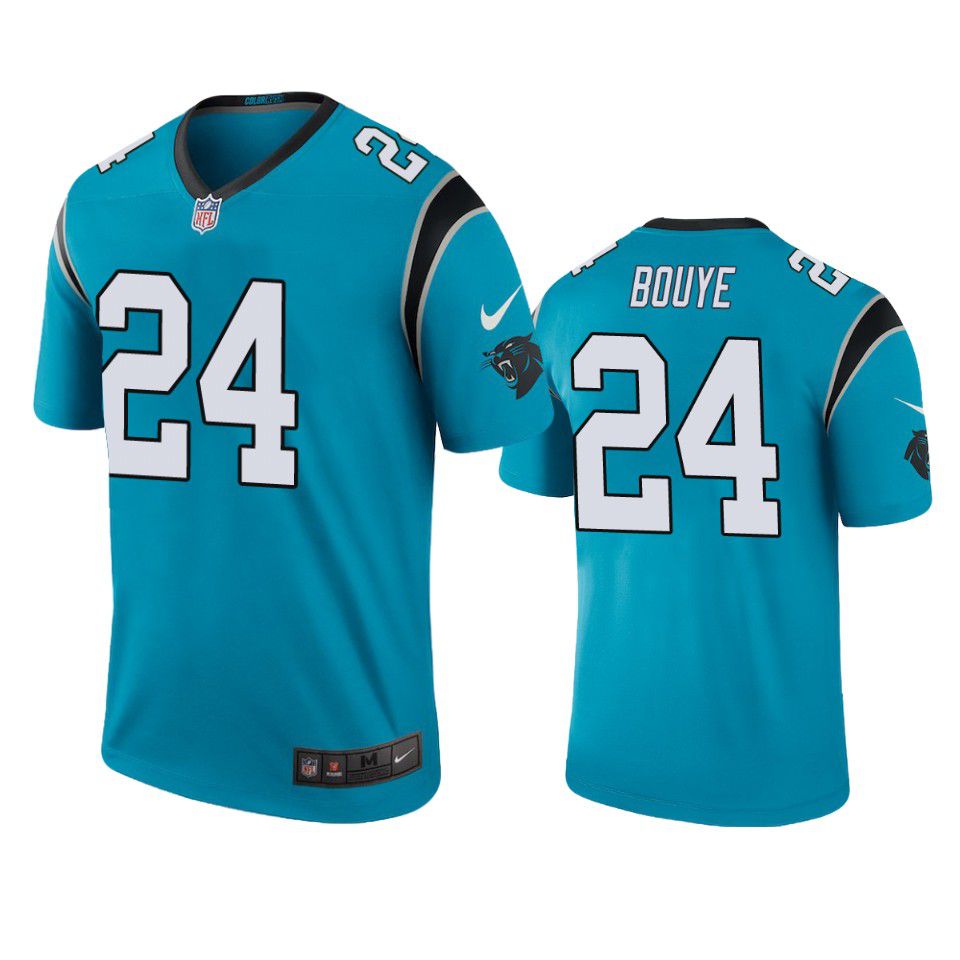 Men Carolina Panthers #24 A.J. Bouye Nike Blue Authentic NFL Jersey